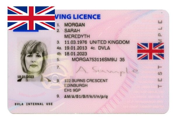 Kaufen Sie einen echten Führerschein für Großbritannien